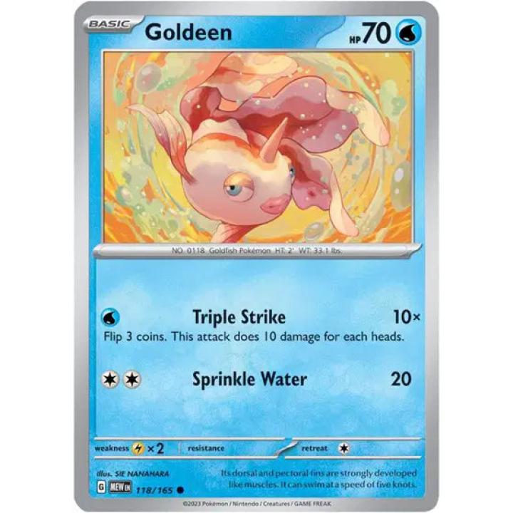 Goldeen 118/165 - Scarlet & Violet 151 - Reverse Holofoil