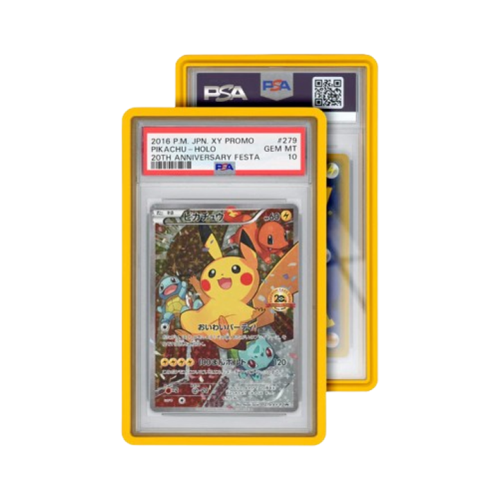GradedGuard Standard PSA Case - Yellow
