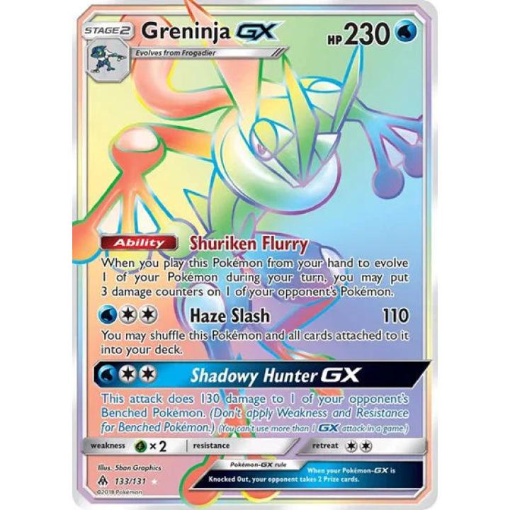 Greninja GX 133/131 - Forbidden Light - Holofoil