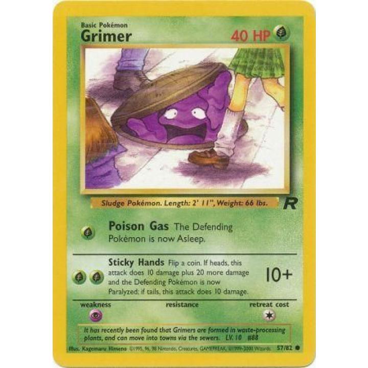 Grimer 57/82 - Team Rocket (Unlimited) - Normal