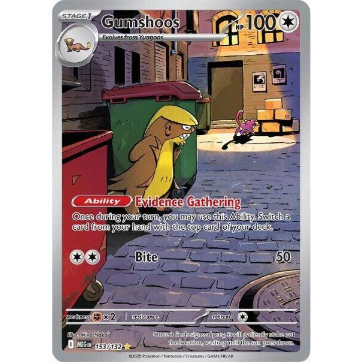 Gumshoos 153/132 - Mega Evolution - Holofoil