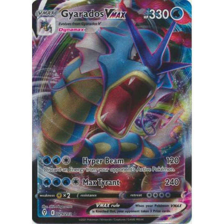 Gyarados VMAX 029/203 - Evolving Skies - Holofoil