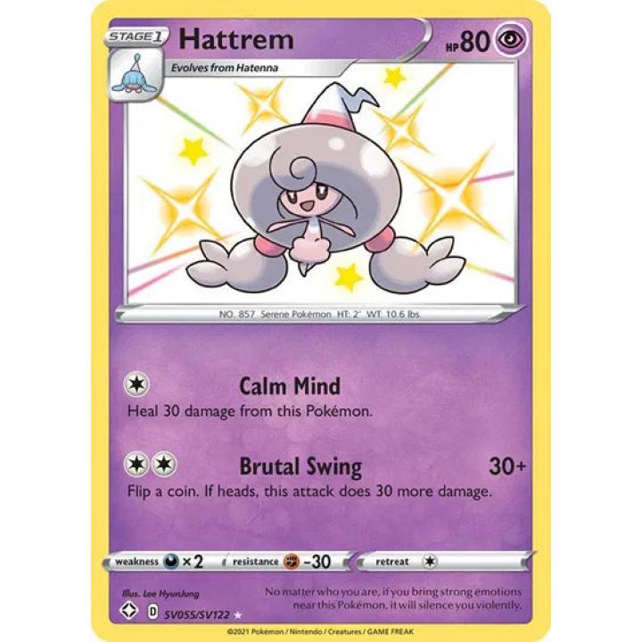 Hattrem SV055/SV122 - Shining Fates: Shiny Vault - Holofoil