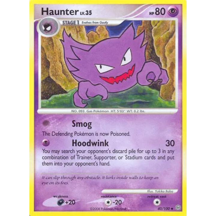 Haunter Lv.35 40/100 - Stormfront - Reverse Holofoil