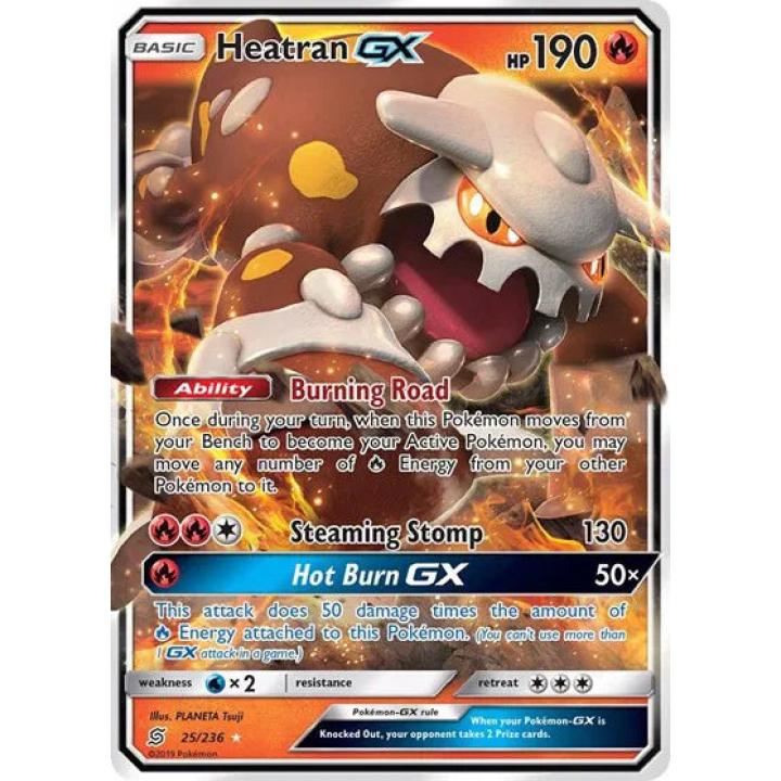 Heatran GX 25/236 - Unified Minds - Holofoil