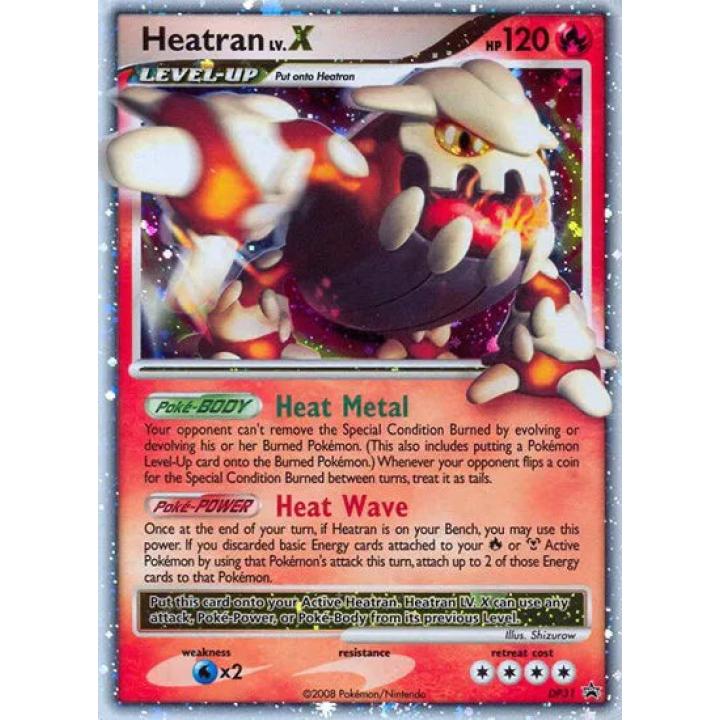 Heatran Lv.X DP31 - Diamond and Pearl Promos - Holofoil