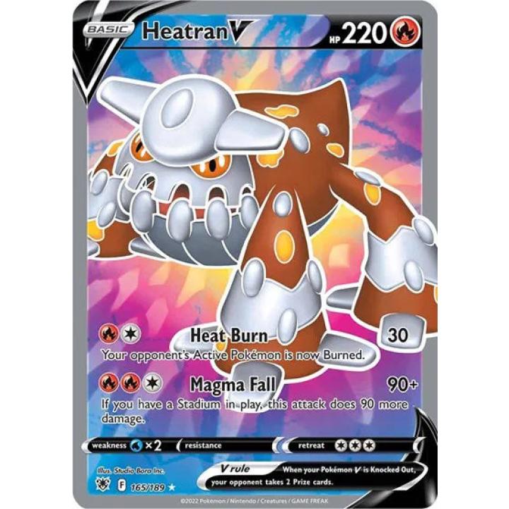 Heatran V 165/189 - Astral Radiance - Holofoil