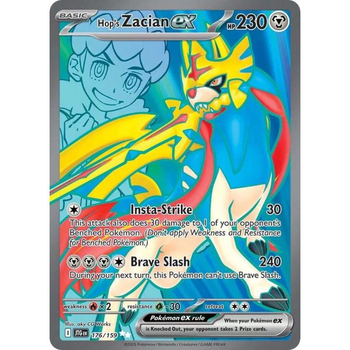Hop's Zacian ex 176/159 - Journey Together - Holofoil
