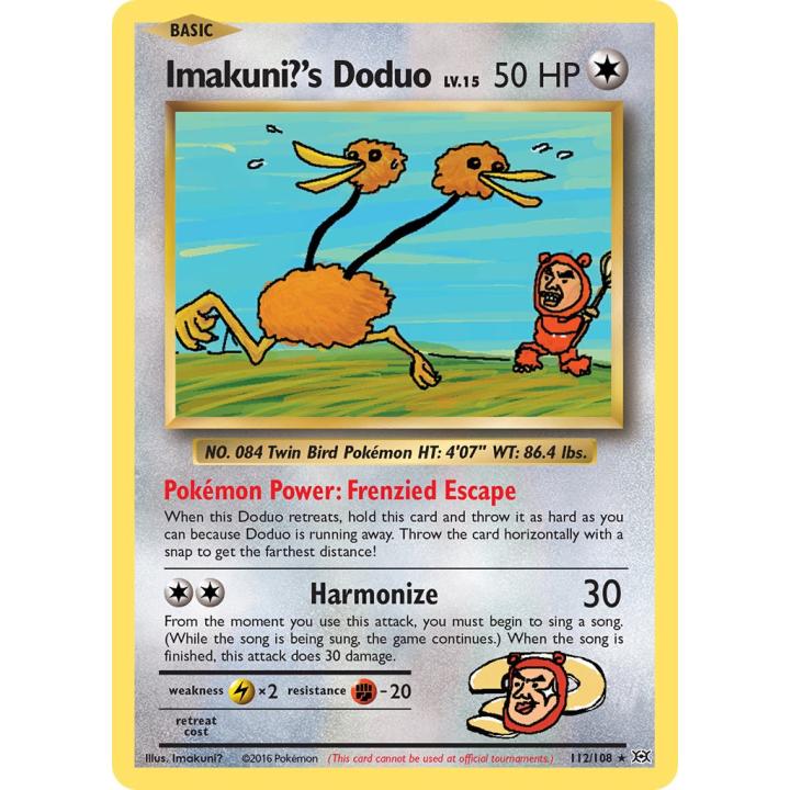 Imakuni's Doduo 112/108 - Evolutions - Normal