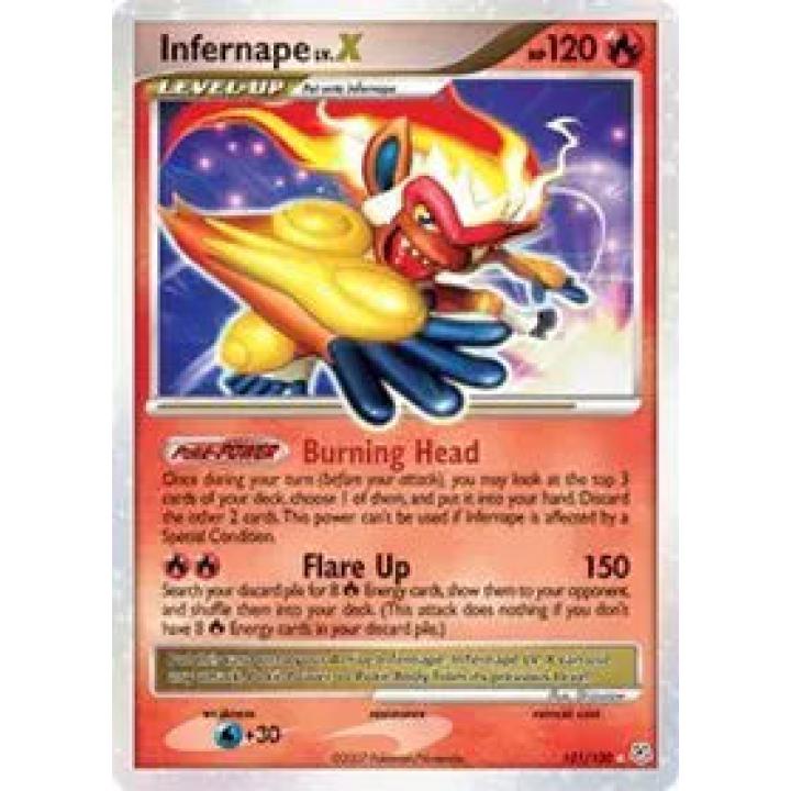 Infernape Lv.X 121/130 - Diamond & Pearl - Holofoil