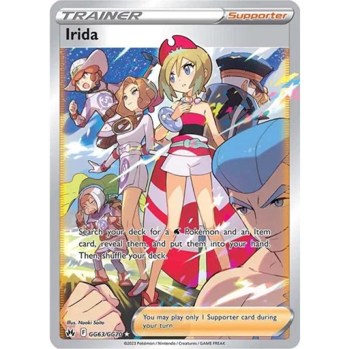 Irida GG63/GG70 - Crown Zenith: Galarian Gallery - Holofoil