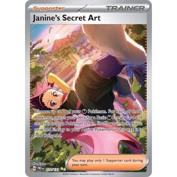 Janine's Secret Art 173/131 - Prismatic Evolutions - Holofoil