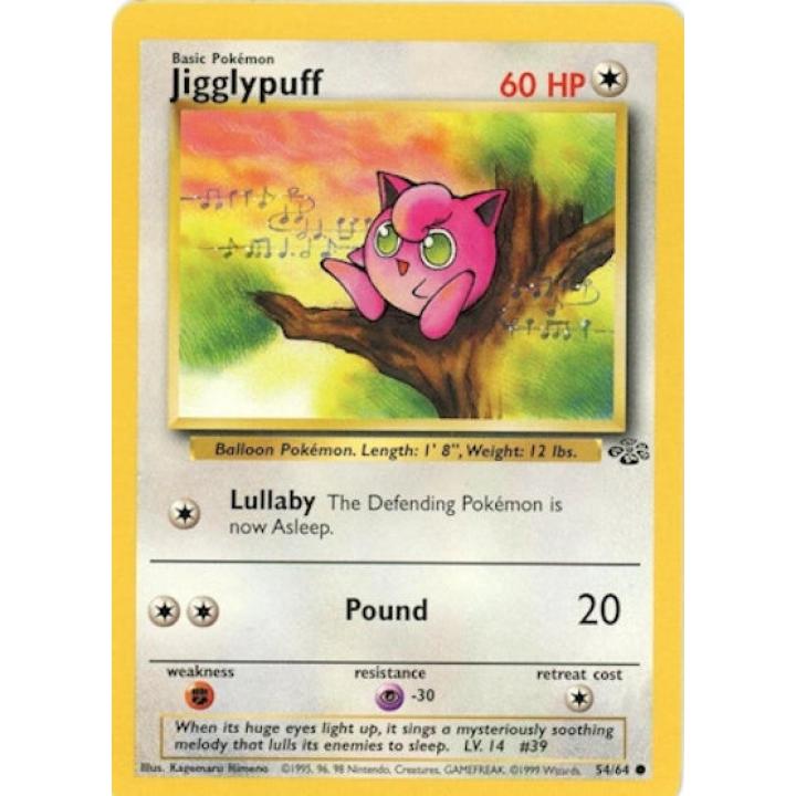 Jigglypuff 54/64 - Jungle (Unlimited) - Normal - Near Mint