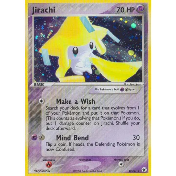 Jirachi 8/101 - EX Hidden Legends - Holofoil