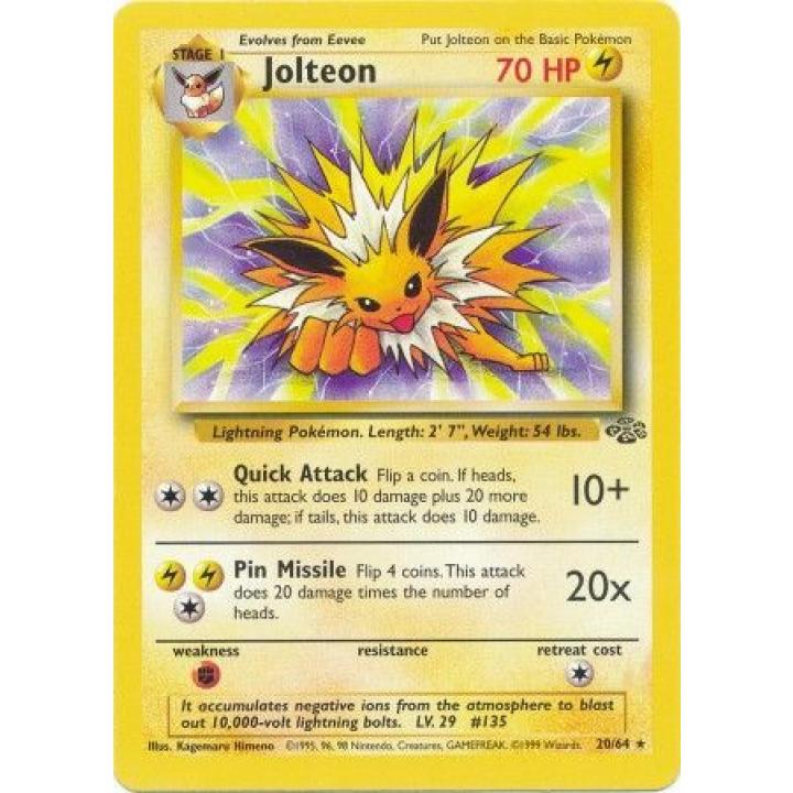 Jolteon 20/64 - Jungle (Unlimited) - Normal