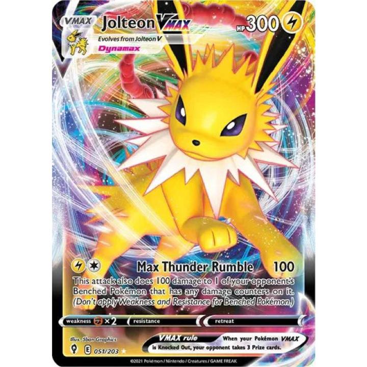 Jolteon VMAX 051/203 - Evolving Skies - Holofoil