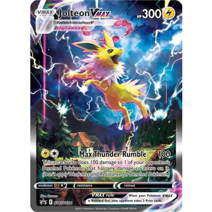 Jolteon VMAX SWSH184 - Sword & Shield Promo - Holofoil