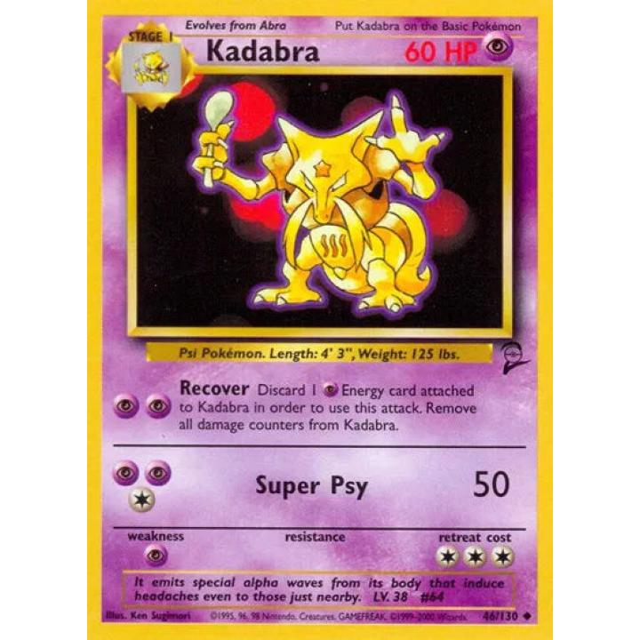 Kadabra 46/130 - Base Set 2 - Normal