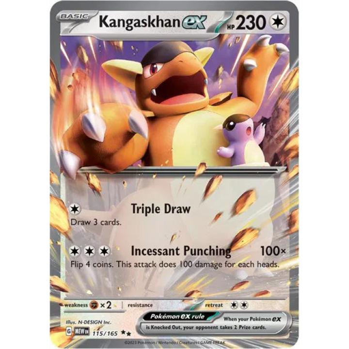 Kangaskhan ex 115/165 - Scarlet & Violet 151 - Holofoil