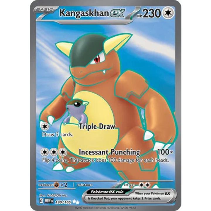 Kangaskhan ex 190/165 - Scarlet & Violet 151 - Holofoil