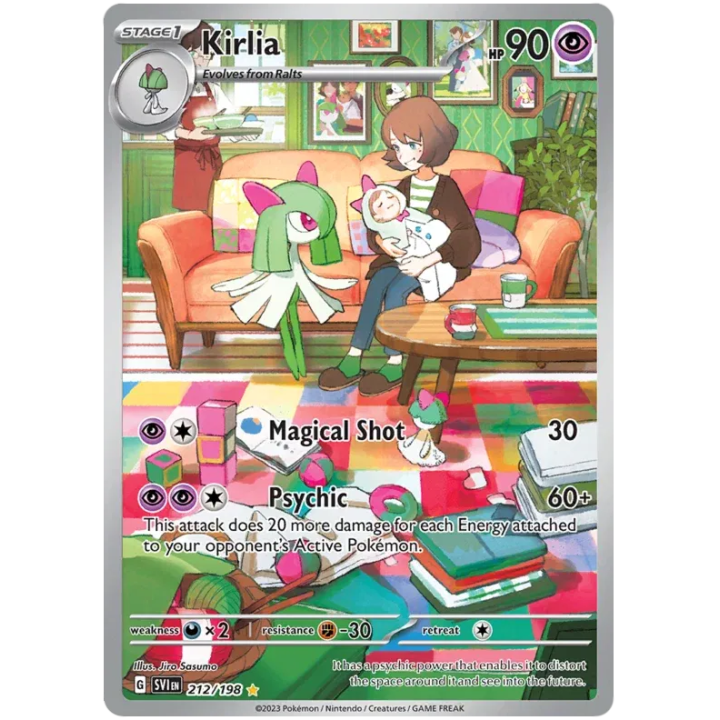 Kirlia 212/198 - Scarlet & Violet - Holofoil