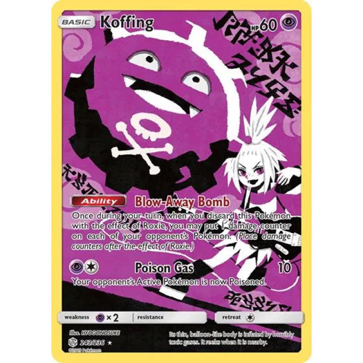 Koffing 243/236 - Cosmic Eclipse - Holofoil