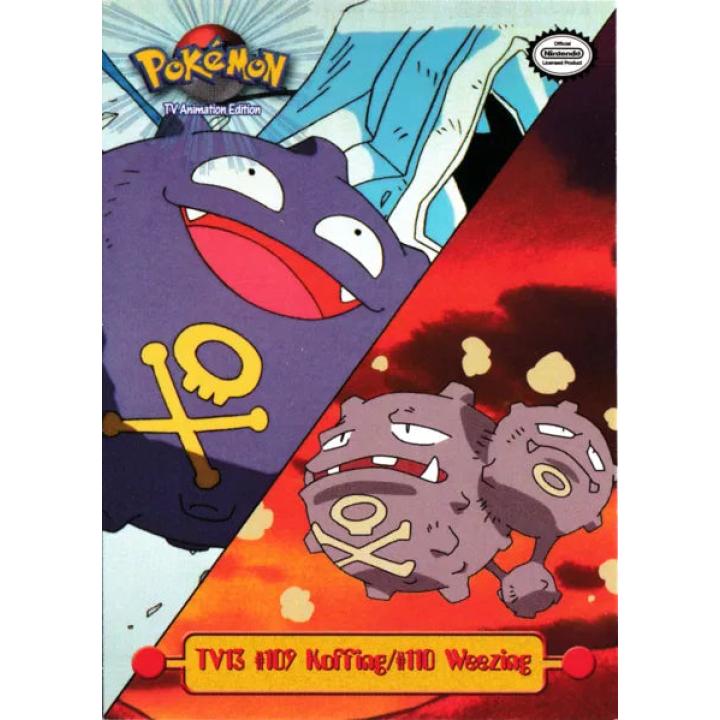 Koffing / Weezing TV13 - Topps Series 1 - Normal
