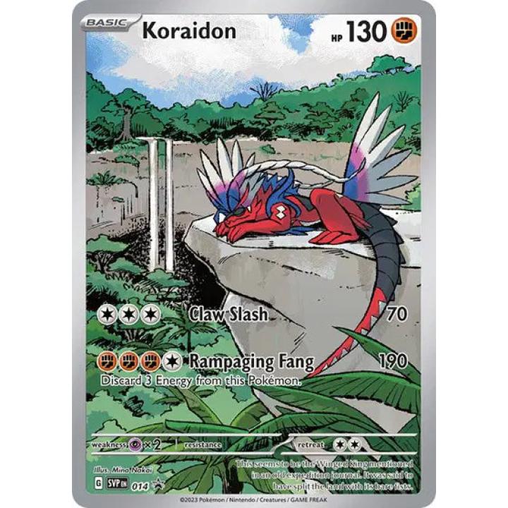 Koraidon 014 - Scarlet & Violet Promo - Holofoil (sealed)