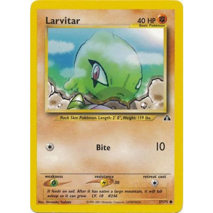 Larvitar 57/75 - Neo Discovery (Unlimited) - Normal