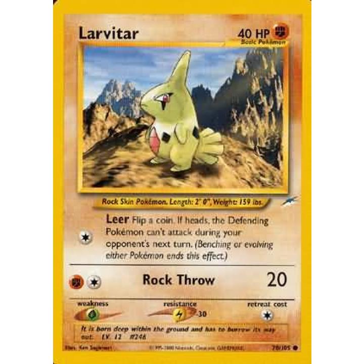 Larvitar 70/105 - Neo Destiny (Unlimited) - Normal