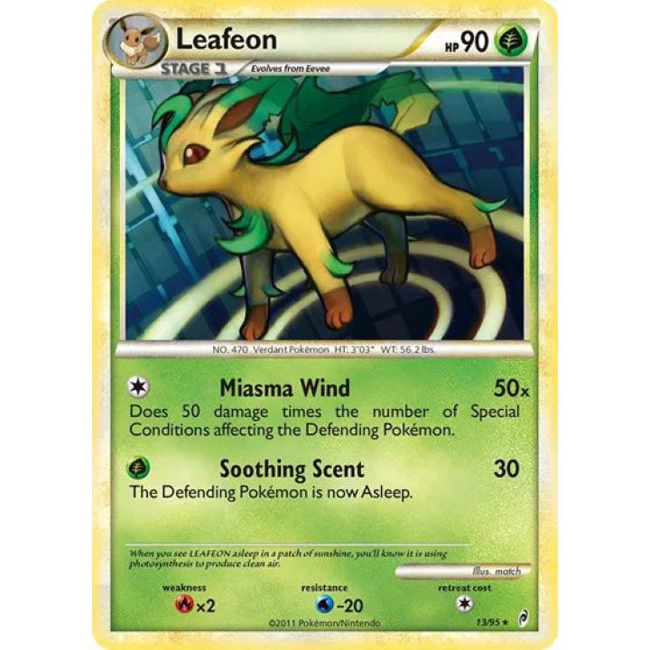 Leafeon 13/95 - Call of Legends - Reverse Holofoil