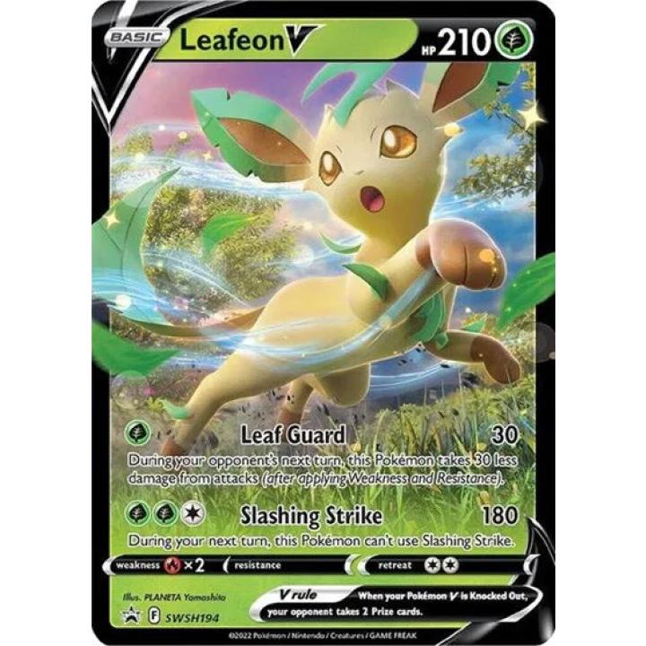 Leafeon V SWSH194 - Sword & Shield Promo - Holofoil