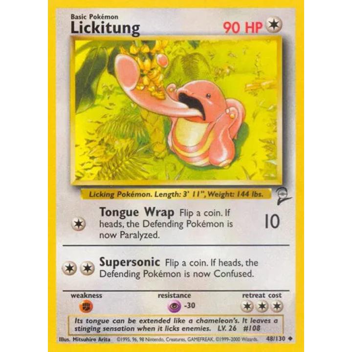 Lickitung 48/130 - Base Set 2 - Normal