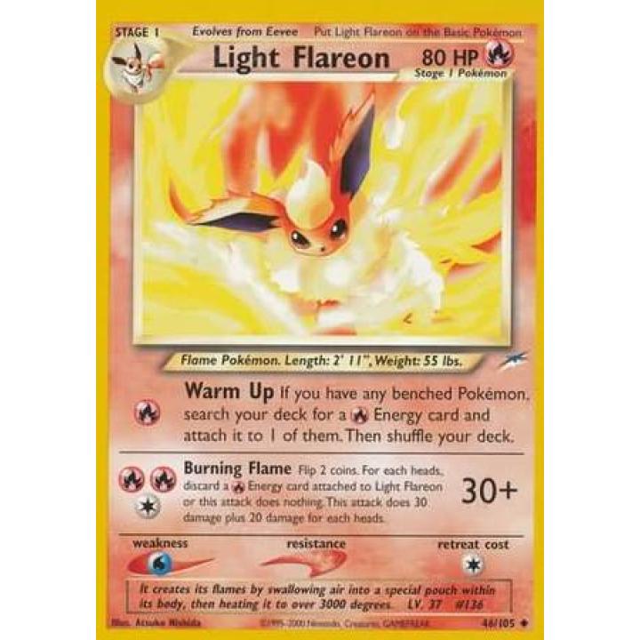 Light Flareon 46/105 - Neo Destiny (Unlimited) - Normal