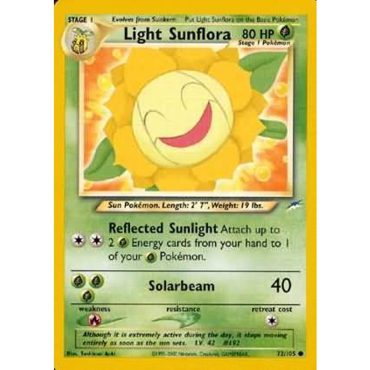 Light Sunflora 72/105 - Neo Destiny (Unlimited) - Normal