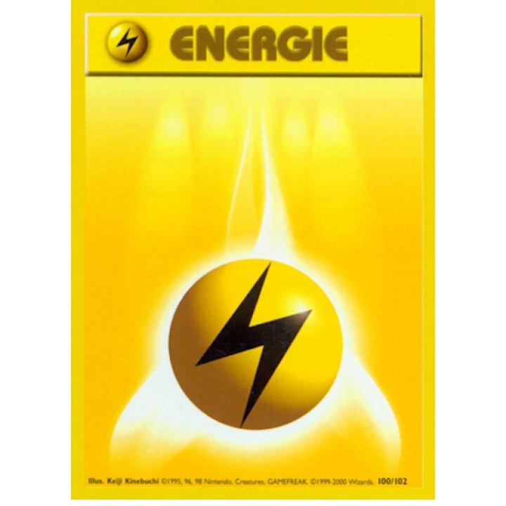 Lightning Energy (NL) 100/102 - Base Set (Unlimited) - Normal
