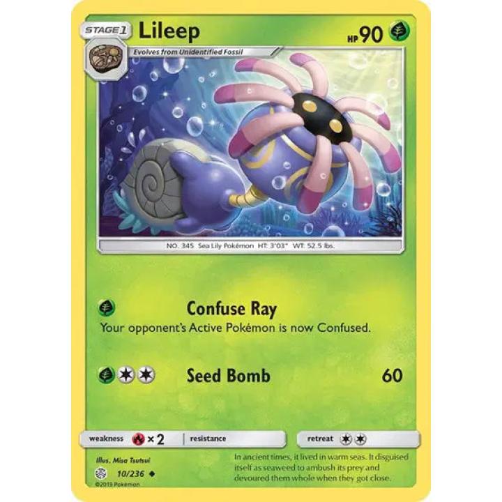 Lileep 10/236 - Cosmic Eclipse - Reverse Holofoil