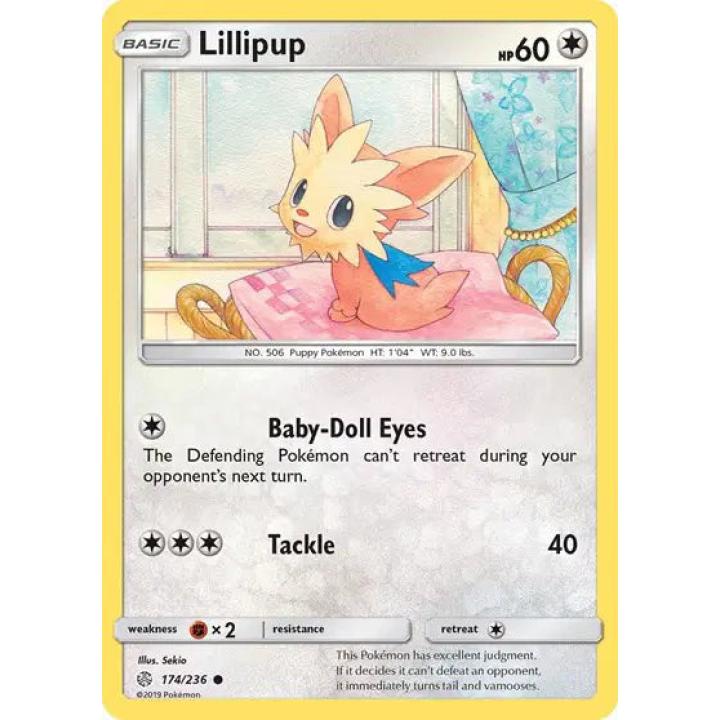 Lillipup 174/236 - Cosmic Eclipse - Reverse Holofoil
