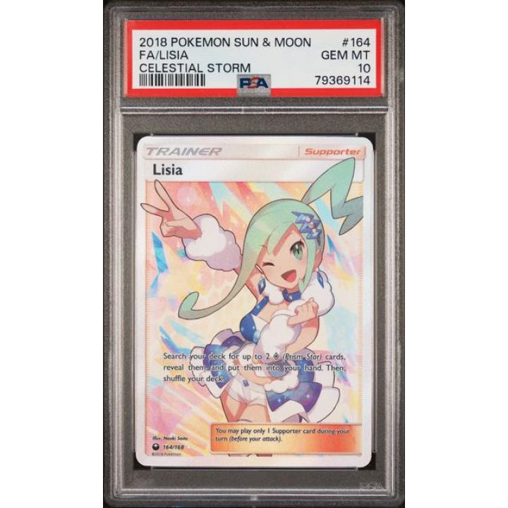 Lisia (PSA 10) 164/168 - Celestial Storm - Holofoil