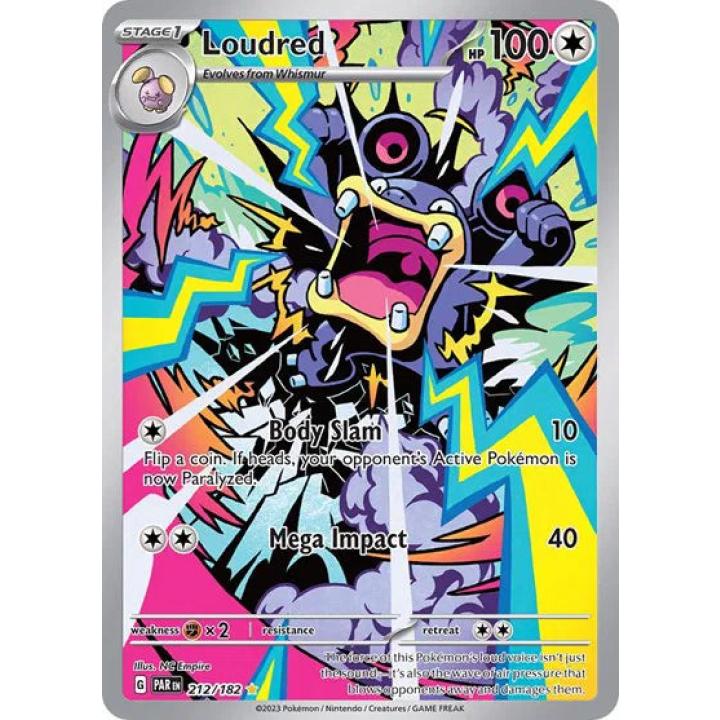 Loudred 212/182 - Paradox Rift - Holofoil