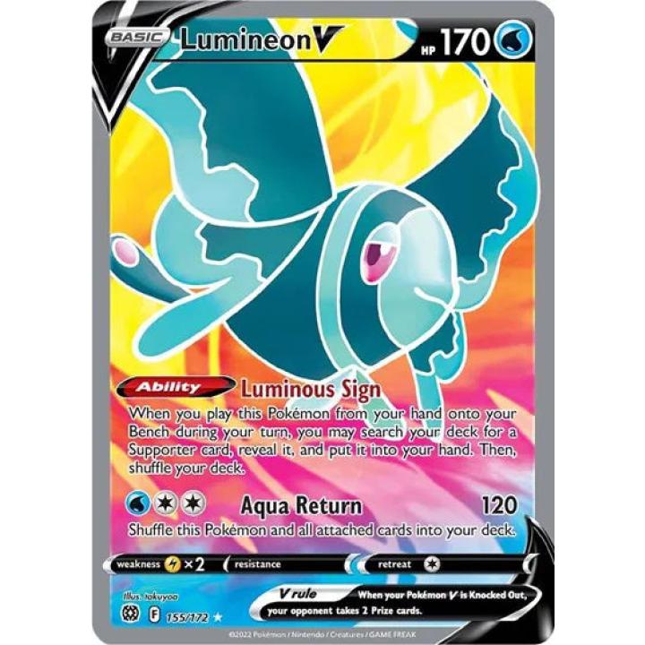 Lumineon V 155/172 - Brilliant Stars - Holofoil