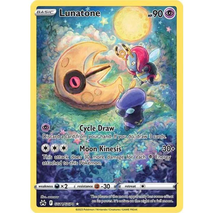 Lunatone GG11/GG70 - Crown Zenith: Galarian Gallery - Holofoil
