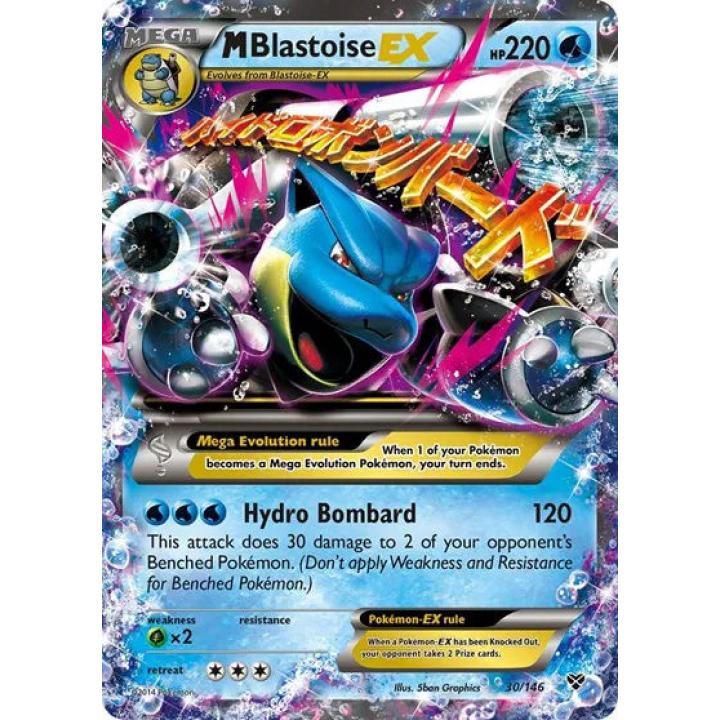 M Blastoise EX 30 - XY - Holofoil
