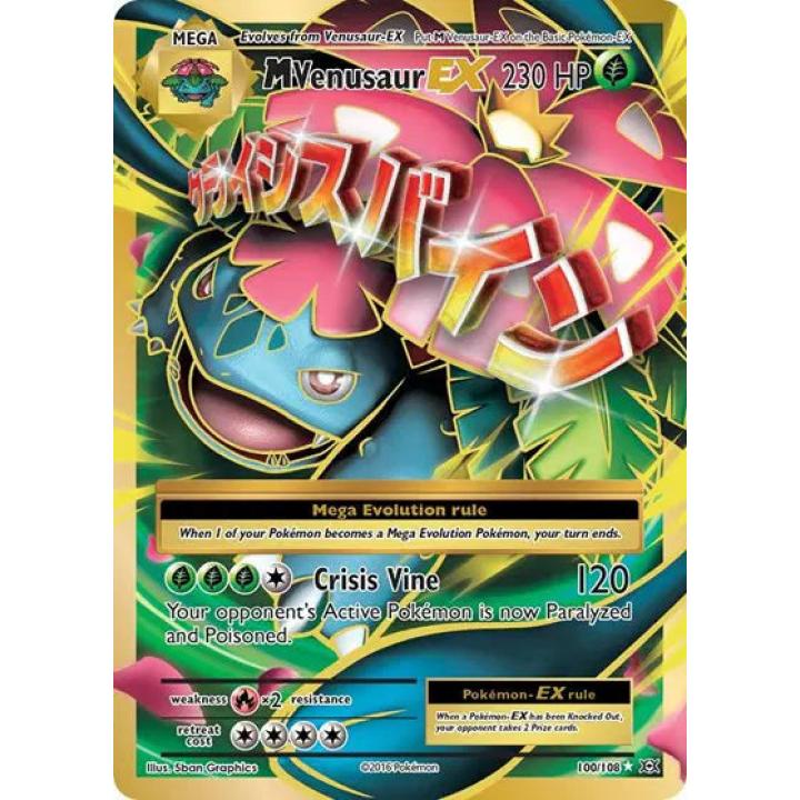 M Venusaur ex 100/108 - Evolutions - Holofoil