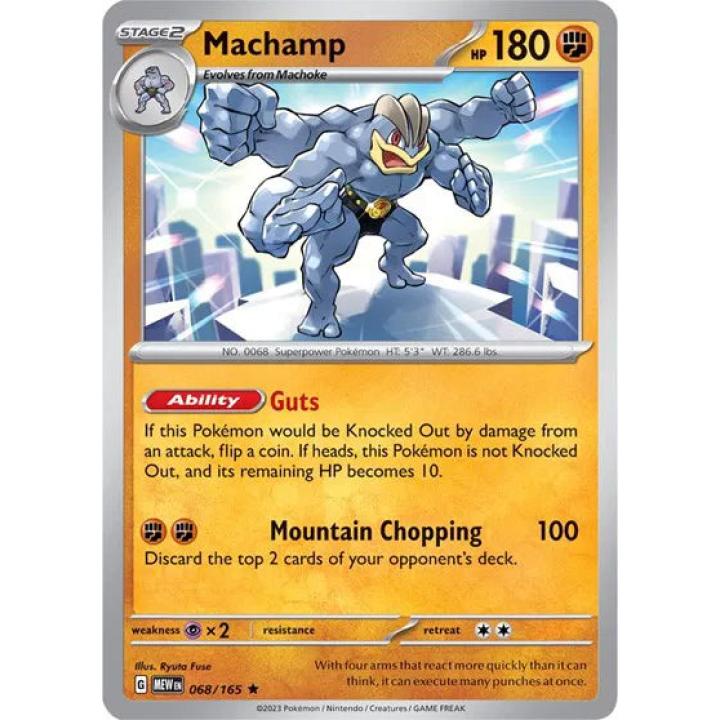 Machamp 068/165 - Scarlet & Violet 151 - Reverse Holofoil
