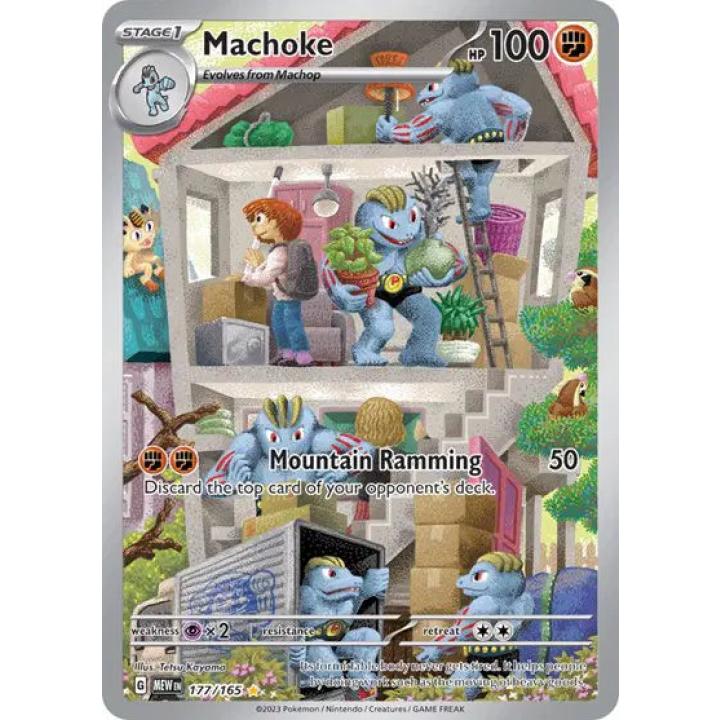 Machoke 177/165 - Scarlet & Violet 151 - Holofoil