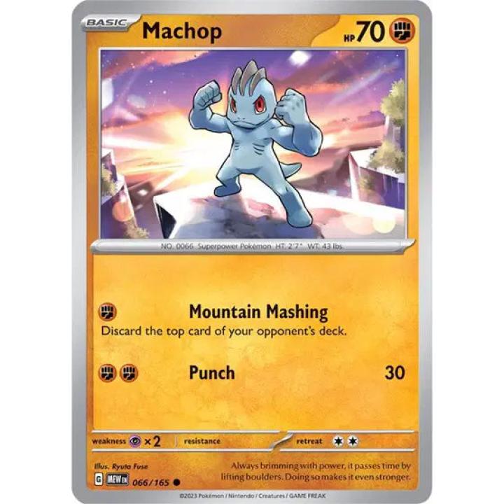 Machop 066/165 - Scarlet & Violet 151 - Reverse Holofoil