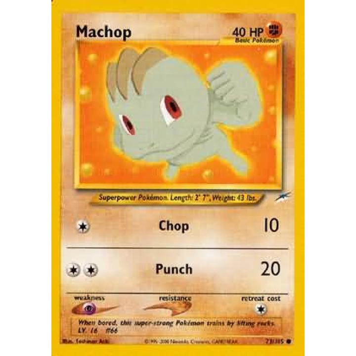 Machop 73/105 - Neo Destiny (Unlimited) - Normal