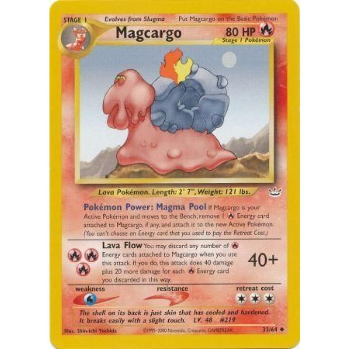 Magcargo 33/64 - Neo Revelation (Unlimited) - Normal