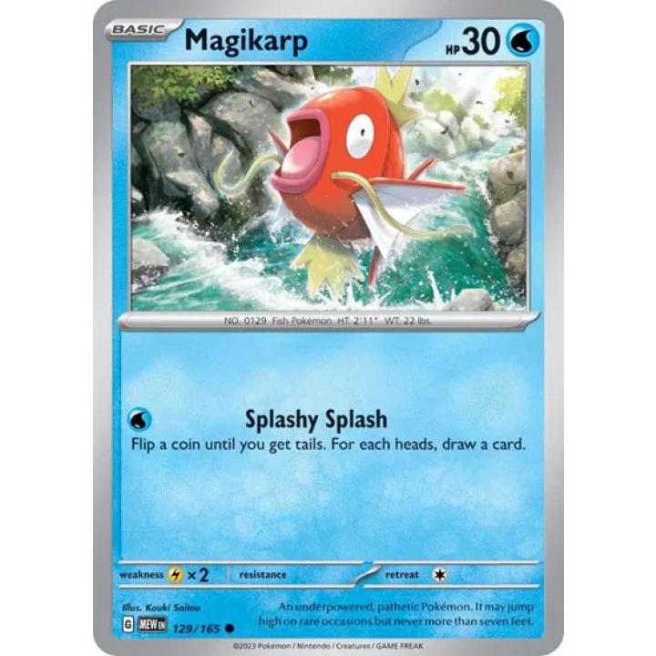 Magikarp 129/165 - Scarlet & Violet 151 - Reverse Holofoil